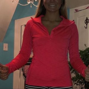 coral athletic jacket